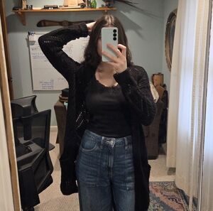 Arizona Jean Company Black Women's Cardigan